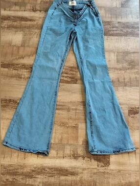 BDG Light Blue Flared Pants